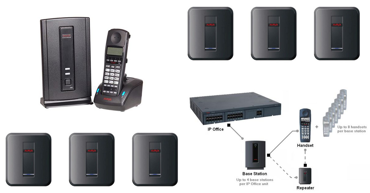 Avaya D100 Wireless Phone System | Avaya 3810 Replacement